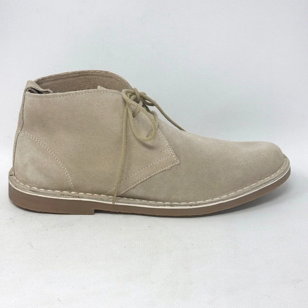 Route 66 Bonneville Sand Suede Chukka Desert Boots Mens Size 7 20305